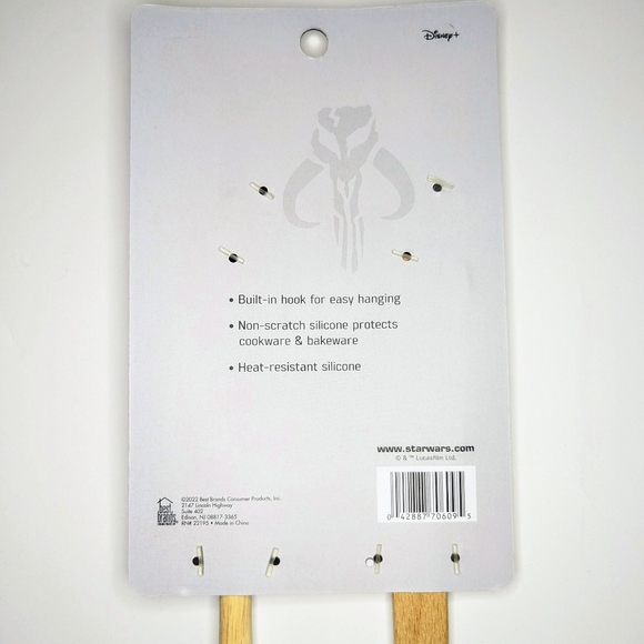 Disney Star Wars Baby Yoda Mandalorian Spatula And Spoon Set - Picture 4 of 6